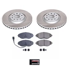 Front SEMI-COATED ROTOR KIT for Volkswagen image 1