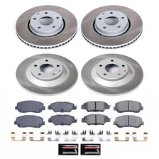 Front and Rear SEMI-COATED ROTOR KIT for Mazda CX-5 image 1