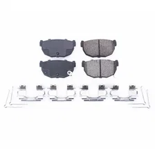 Rear Z17 EVO CERAMIC PAD W/HDW for Nissan image 2