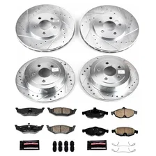 Front and Rear Z23 EVOLUTION BRAKE KIT for Chrysler Sebring image 2