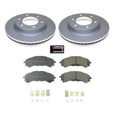 Front Z17 COATED BRAKE KIT for Ford image 2