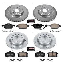 Front and Rear Z23 EVOLUTION BRAKE KIT for Volkswagen image 2