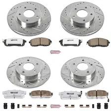 Front and Rear Z26 STREET BRAKE KIT for Nissan Maxima image 2