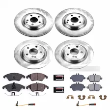 Front and Rear AUTOSPECIALTY BRAKE KIT for Mercedes-Benz SLK350 image 2