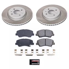 Front SEMI-COATED ROTOR KIT for Kia Rio image 1