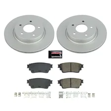 Rear Z17 COATED BRAKE KIT for Nissan Rogue image 1