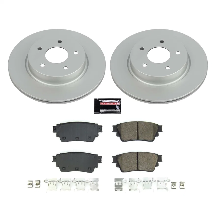 Rear Z17 COATED BRAKE KIT for Nissan Rogue
