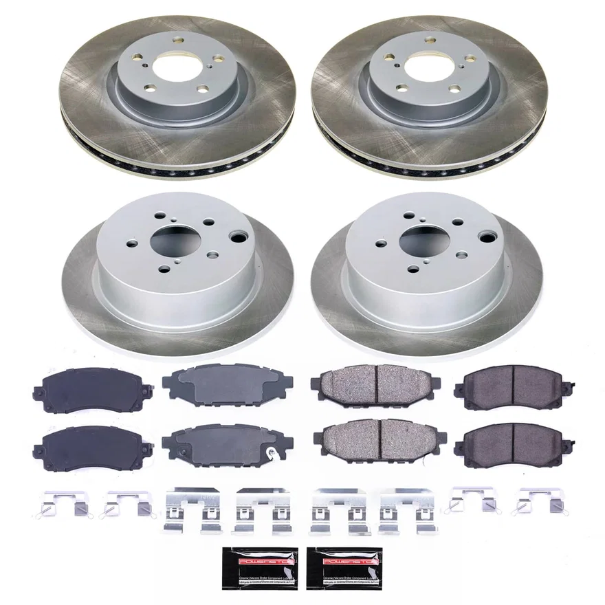 SEMI-COATED ROTOR KIT for Subaru Impreza