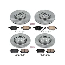 Front and Rear AUTOSPECIALTY BRAKE KIT for Volkswagen Passat image 2