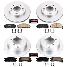 Front and Rear Z17 COATED BRAKE KIT image 2