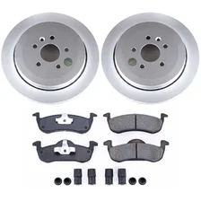 Rear Z17 COATED BRAKE KIT for Lincoln MKT image 2
