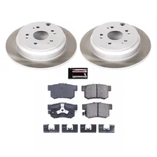 Rear SEMI-COATED ROTOR KIT image 1