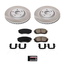 Front SEMI-COATED ROTOR KIT image 1