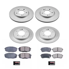 Front and Rear Z17 COATED BRAKE KIT for Hyundai Kona image 2