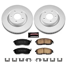 Front Z17 COATED BRAKE KIT for Nissan Sentra image 2