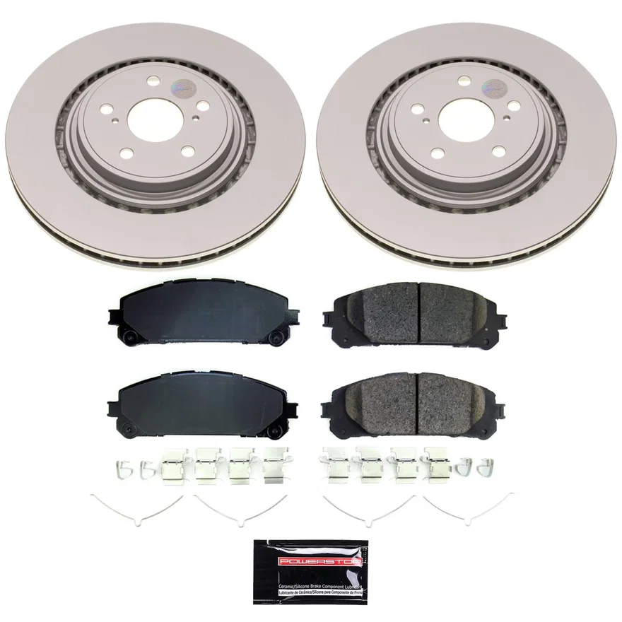 Front Z17 COATED BRAKE KIT for Toyota Highlander