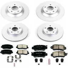 Front and Rear Z17 COATED BRAKE KIT for Mazda CX-5 image 2