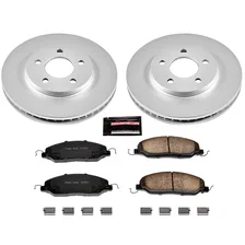 Front Z17 COATED BRAKE KIT for Ford Mustang image 2