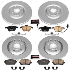 Front and Rear Z23 COATED BRAKE KIT for Audi S4 image 2