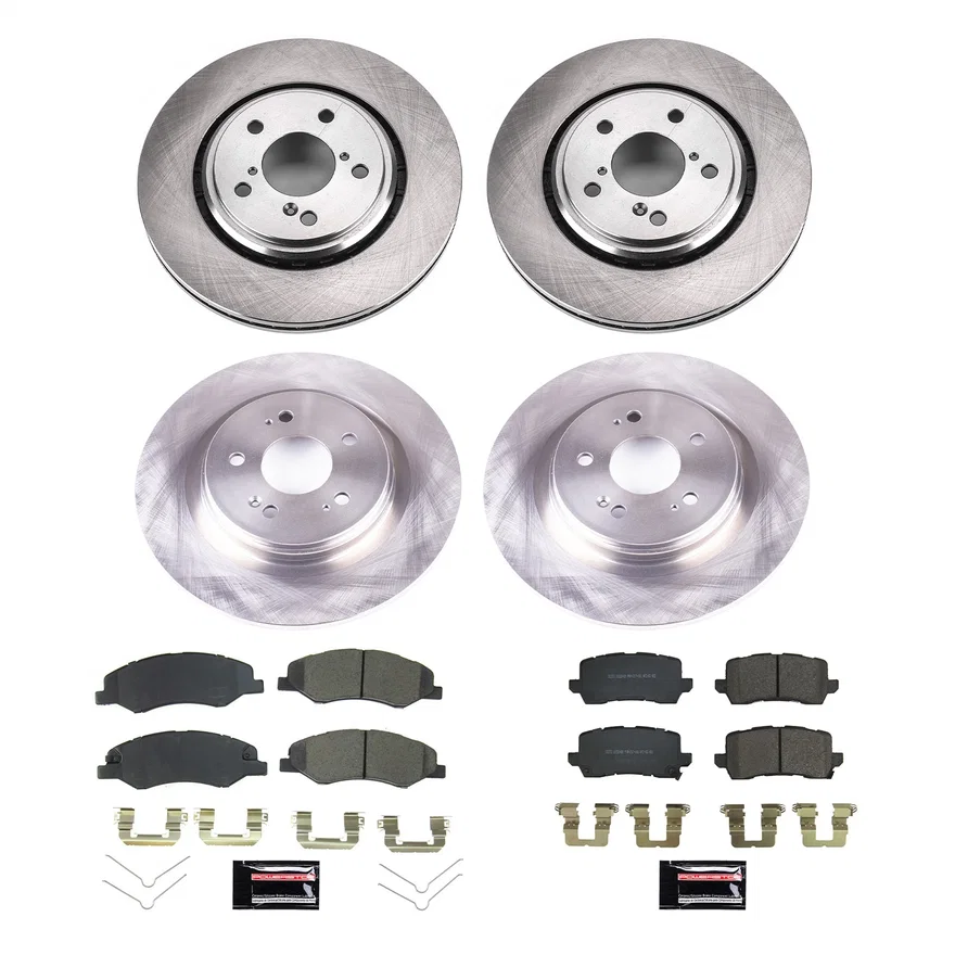 Front and Rear AUTOSPECIALTY BRAKE KIT for Honda Odyssey