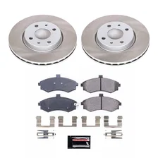 Front SEMI-COATED ROTOR KIT for Subaru Legacy image 1