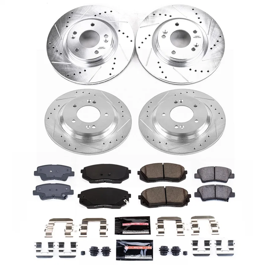 Front and Rear Z23 EVOLUTION BRAKE KIT for Kia Optima