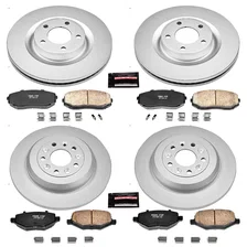 Front and Rear Z17 COATED BRAKE KIT image 2