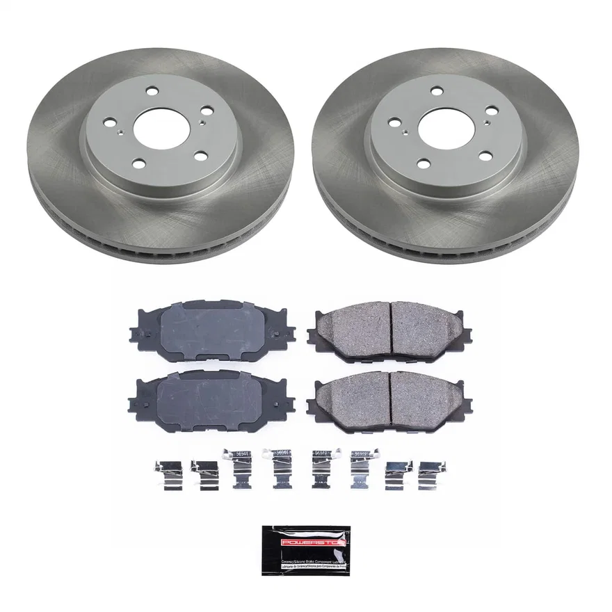 Front SEMI-COATED ROTOR KIT for Lexus IS250