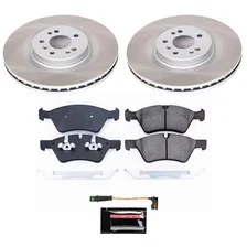 Front SEMI-COATED ROTOR KIT for Mercedes-Benz image 1