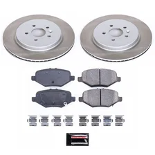 Rear SEMI-COATED ROTOR KIT for Ford image 1