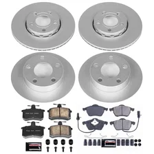 Front and Rear Z23 COATED BRAKE KIT for Audi A4 Quattro image 2