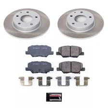 Rear SEMI-COATED ROTOR KIT for Mazda 3 image 1