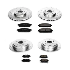 Front and Rear Z23 EVOLUTION BRAKE KIT for Acura MDX image 2