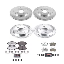 Front and Rear Z26 STREET BRAKE KIT for Ford Fiesta image 2