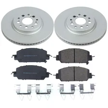 Front Z17 COATED BRAKE KIT for Honda Clarity image 2