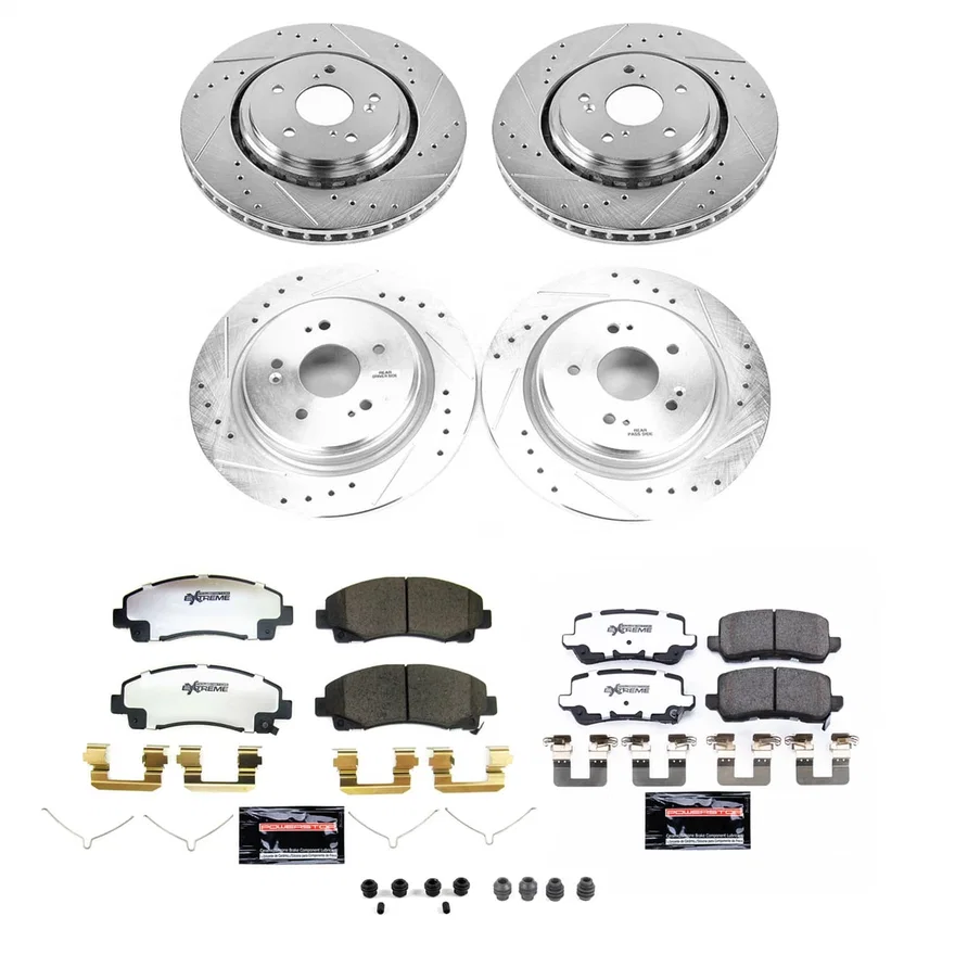 Front and Rear Z26 STREET BRAKE KIT for Acura TLX