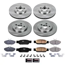 Front and Rear AUTOSPECIALTY BRAKE KIT for Jaguar S-Type image 2