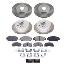 SEMI-COATED ROTOR KIT for Toyota Camry image 1