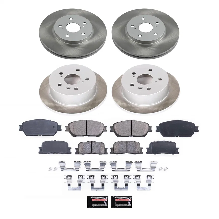 SEMI-COATED ROTOR KIT for Toyota Camry