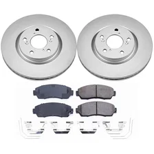 Front Z17 COATED BRAKE KIT for Honda Odyssey image 2