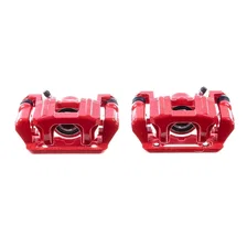 Rear RED CALIPER PAIR W/BRKT for Honda Pilot image 2