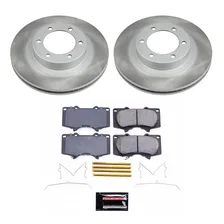 Front SEMI-COATED ROTOR KIT for Toyota 4Runner image 1