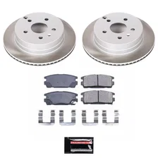 Rear SEMI-COATED ROTOR KIT image 1