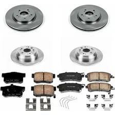 Front and Rear AUTOSPECIALTY BRAKE KIT for Honda image 2