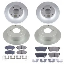 Front and Rear Z17 COATED BRAKE KIT image 2
