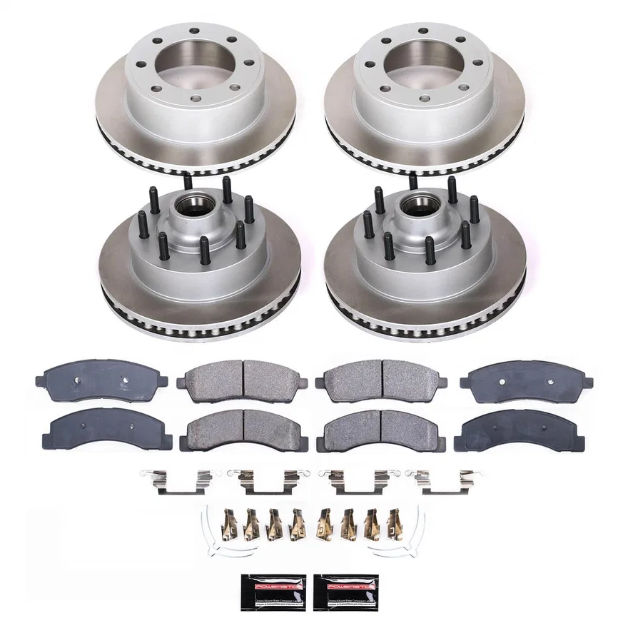 SEMI-COATED ROTOR KIT for Ford F-350 Super Duty