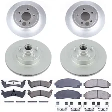 Front and Rear Z17 COATED BRAKE KIT for Ford Explorer Sport image 2