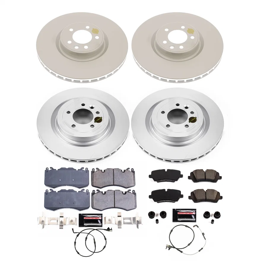 Front and Rear Z23 COATED BRAKE KIT for Land Rover