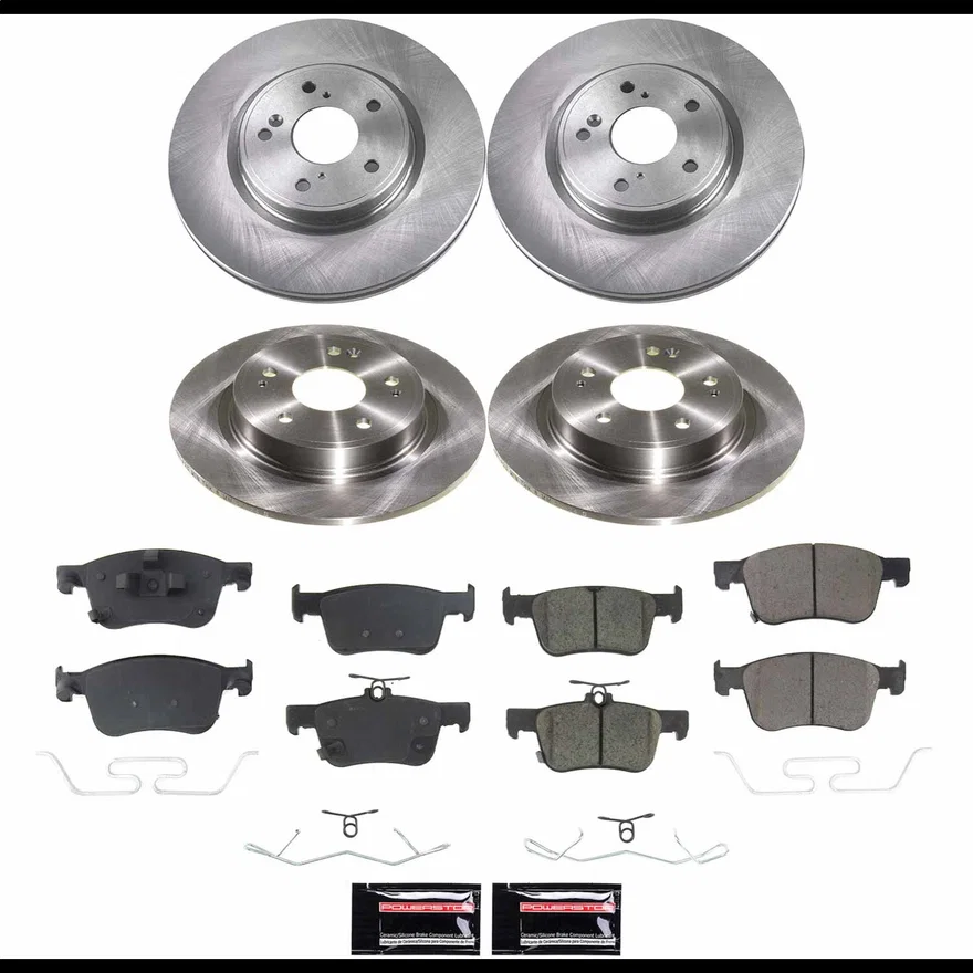 Front and Rear AUTOSPECIALTY BRAKE KIT