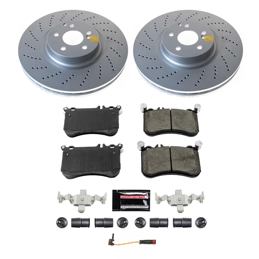 Front Z23 COATED BRAKE KIT for Mercedes-Benz E550